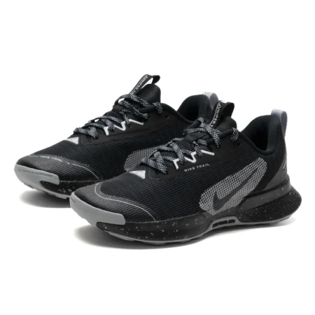 Nike Juniper Trail противоскользящие устойчивые к истиранию низкие повседневные беговые кроссовки женские черные