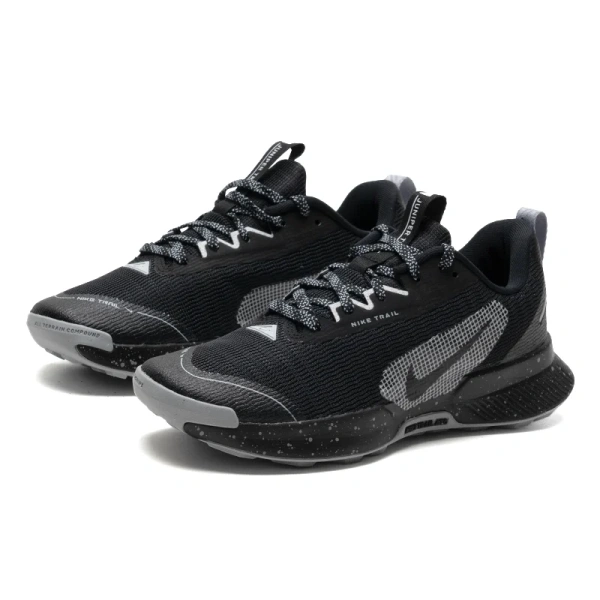 Nike Juniper Trail противоскользящие устойчивые к истиранию низкие повседневные беговые кроссовки женские черные