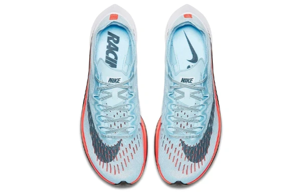 Nike Zoom VaporFly 4% Противоскользящие Легкие С низким верхом Кроссовки для бега на длинные дистанции Унисекс