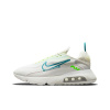 Nike Air Max 2090 Винтаж Ткань Низкие Кроссовки для Бега Мужские Белые Синие Зеленые