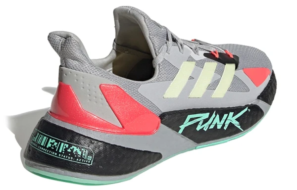 Cyberpunk 2077 x Adidas X9000l4 Ткань Амортизация Противоскользящий Устойчивый к истиранию Дышащий Низкий Верх