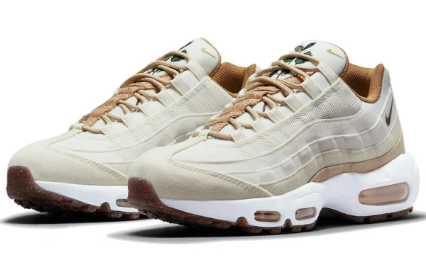 Nike Air Max 95 Сетка Текстиль Синтетическая кожа Амортизация Износостойкие низкие кеды с воздухом для бега