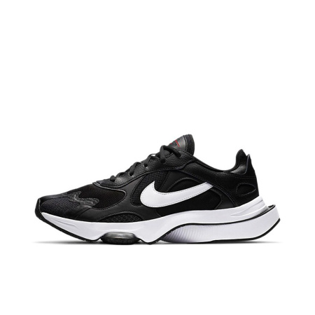 Nike Air Zoom Division Текстиль Кожа Амортизация Противоскользящие Низкие Беговые кроссовки Мужские Черно-белые
