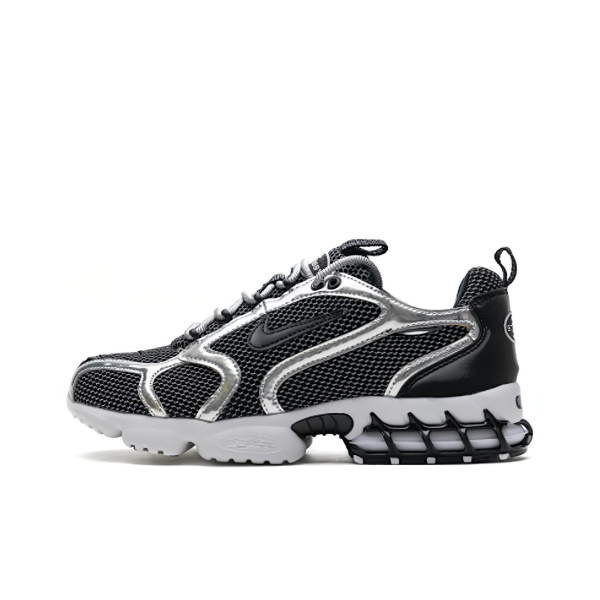 Stussy X Nike Air Zoom Spiridon Cage 2 Амортизация Противоскользящий Устойчивый к истиранию Низкий Топ