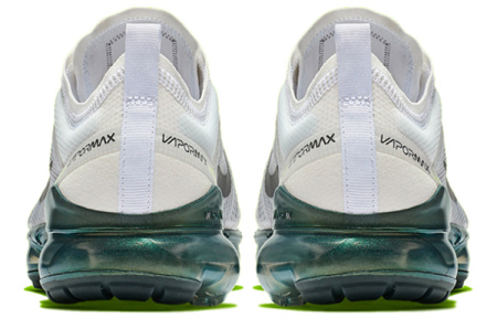 Nike VaporMax 2019 Low Повседневные беговые кроссовки Унисекс Серый Белый