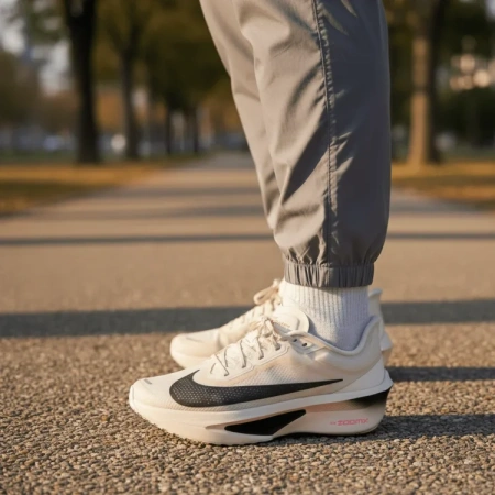 Nike Низкий Топ Тренировочная Обувь для Бега на Длинные дистанции Мужская Бежево-Черная