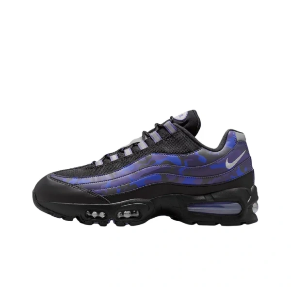 Nike Air Max 95 Повседневные беговые кроссовки Унисекс Черные
