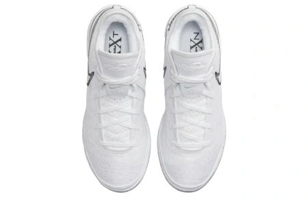 Nike LeBron NXXT Gen Zoom LeBron NXXT Gen Low Топ Баскетбольные кроссовки для игры Мужской Белый черный Азиатская версия