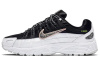 Nike P 6000 Ткань Амортизация Противоскользящие Низкие Повседневные Беговые Кроссовки Женские Черно-Белые