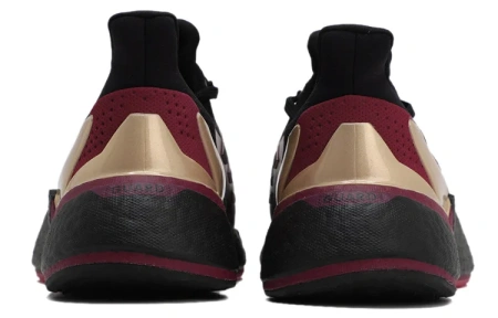 Adidas X9000l4 Ткань Противоскользящая Устойчивая к износу Низкие Беговые кроссовки Женские Черные Фиолетовые