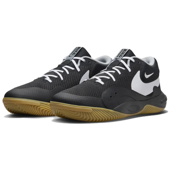 Nike Hyperquick противоскользящие и устойчивые к истиранию кроссовки для тренировок с низким верхом унисекс черные