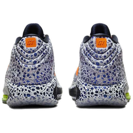 Nike GT Hustle 3 Low Баскетбольные кроссовки Унисекс Белый Синий Азиатская версия