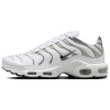 Nike Air Max Plus Дышащая Поддержка Низкий Верх Повседневные Беговые Кроссовки Женские Белый Серебряный
