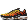 Nike Air Max Plus Устойчивые к истиранию низкие повседневные беговые кроссовки унисекс черные оранжевые и желтые