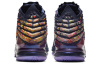 Nike Lebron 17 Амортизация Противоскользящие Высокие Баскетбольные Кроссовки Унисекс Фиолетовые