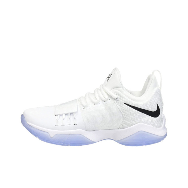 Nike PG 1 Белый лед противоскользящий устойчивый к истиранию легкий противоскользящий устойчивый к истиранию легкий