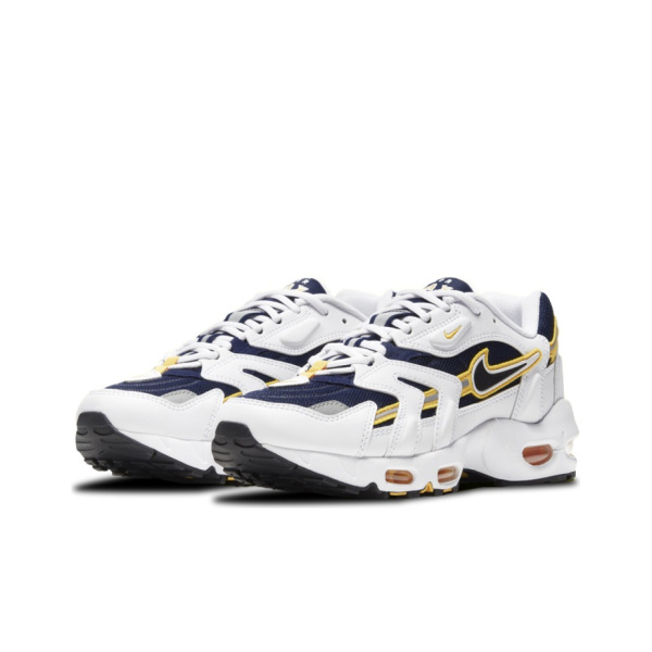 Nike Air Max 96 Винтаж Сетка Текстиль Синтетическая Кожа Низкие Повседневные Беговые Кроссовки Унисекс