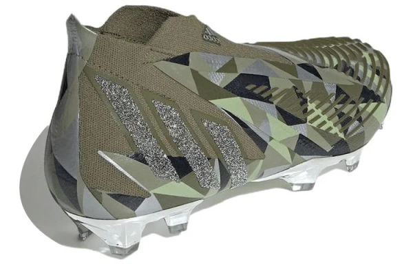 Adidas PREDATOR EDGE FG Твердое покрытие противоскользящее устойчивое к истиранию поддержка