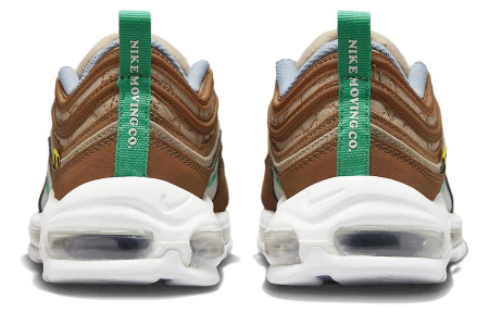 Nike Air Max 97 Low Топ Повседневные Беговые Кроссовки Мужские Коричневые