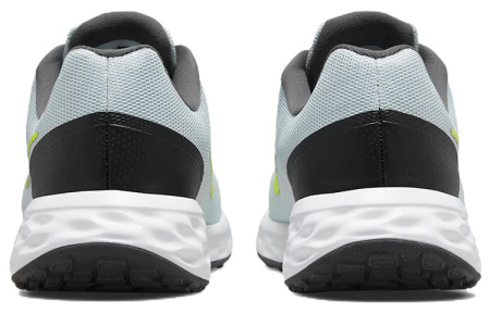 Nike REVOLUTION 6 Ткань Низкий Верх Повседневные Беговые Кроссовки Мужские Синий Желтый