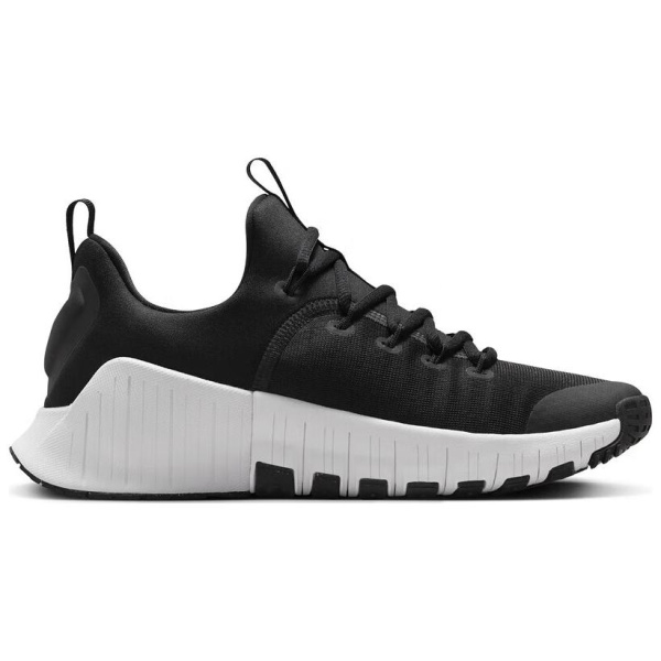 Nike Free Metcon 6 Амортизация Противоскользящие Устойчивые к истиранию Низкие Беговые кроссовки Женские Черные