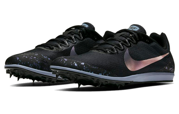 Nike Zoom Rival D 10 Ткань Амортизация Противоскользящие Устойчивые к истиранию Низкий Топ Беговые кроссовки Унисекс