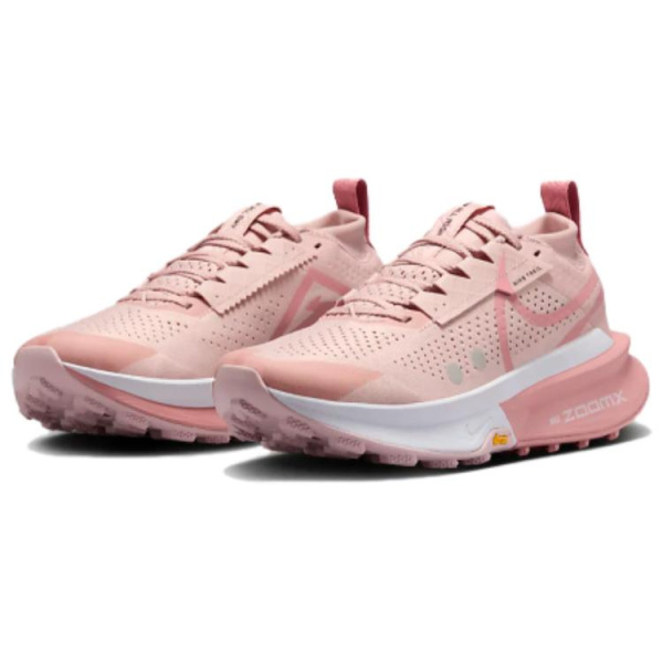 Nike Zegama 2 Спортивный Slip-resistant Abrasion-resistant Низкие Кроссовки для Трейла Беговые Женские Розовые