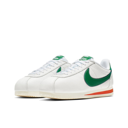 Stranger Things x Nike Classic Cortes Дышащий и Легкий Низкий Топ Тренировочные Беговые Кроссовки Унисекс Белый