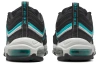 Nike Air Max 97 Устойчивые к истиранию Низкие Кроссовки с воздушной подушкой для бега Мужские Черные Синие