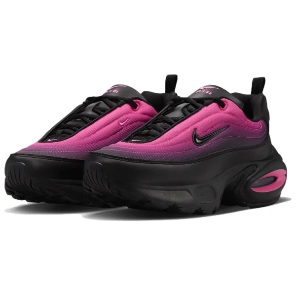 Nike Air Max Portal Устойчивая к истиранию Низкая Повседневная Обувь Женская Черная