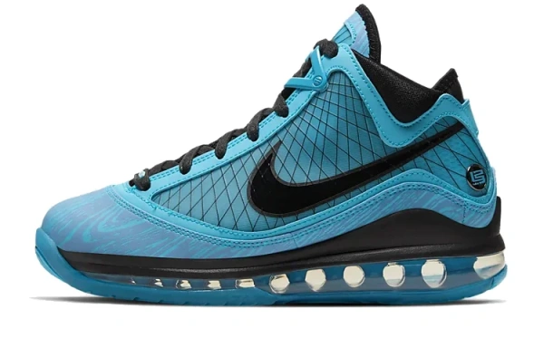 Nike Lebron 7 ПУ (полиуретан) Полиуретан Амортизация Износостойкий Высокий Топ Детские Баскетбольные Кроссовки