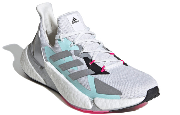 Adidas X9000l4 Ткань Амортизация Дышащий Противоскользящий Низкий Топ Марафон Беговые кроссовки Женские