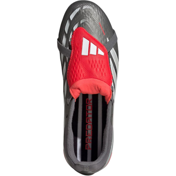 Adidas PREDATOR ELITE Низкие футбольные бутсы для детей ткань железно-серый цвет детские