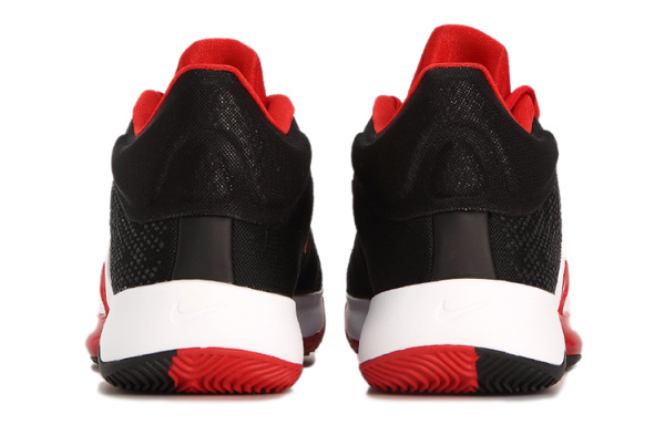 Nike Zoom Rize 2 EP Ткань Амортизация Противоскользящие MID Топ Баскетбольные кроссовки для игры Унисекс Черный Красный
