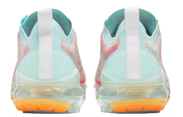 Nike VaporMax 2019 Low Топ Марафон Беговые кроссовки Женские Розово-синие