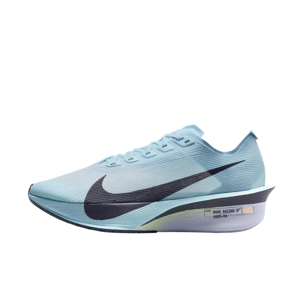 Nike VAPORFLY 4 Ткань Амортизация Низкий Топ Длинный Бег Спринт Гонки Беговые Кроссовки Женские Ледниково-Синий