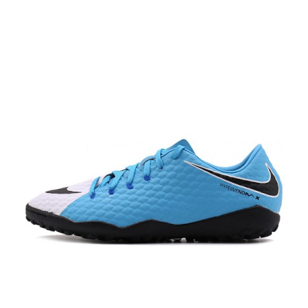 Nike Hypervenom Phelon TF Шипы Амортизация Износостойкие Футбольные бутсы Мужские Синий Черный