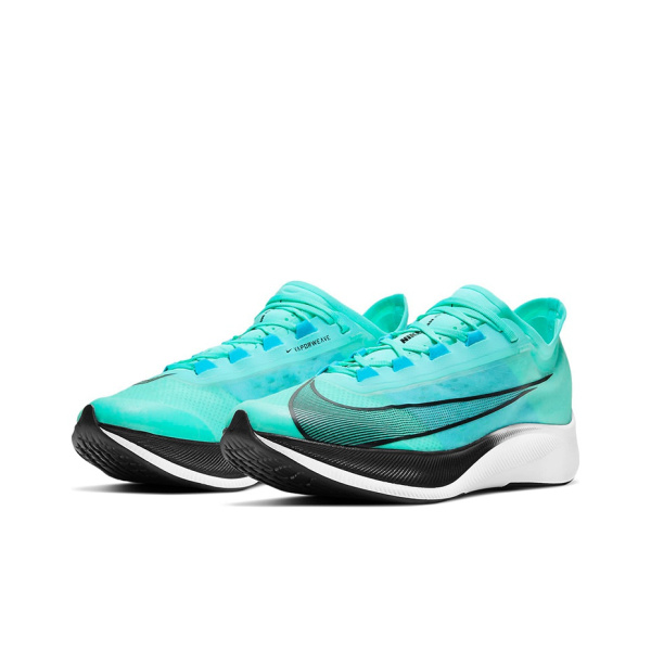 Nike Zoom Fly 3 Текстиль Синтетическая кожа Противоскользящий Устойчивый к истиранию Низкий верх Карбоновая плита