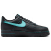 Nike Air Force 1 Slip-Resistant Abrasion-Resistant Low-Top Скейтборд Кроссовки Мужские Черный Аврора Зеленый