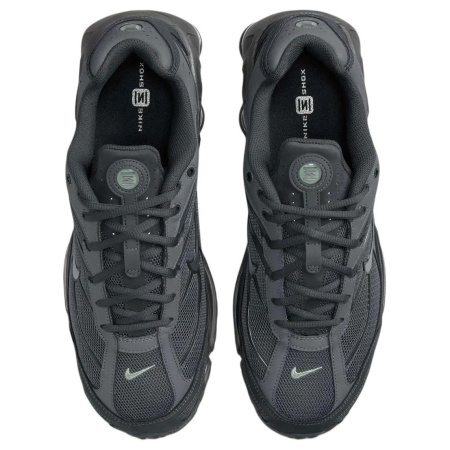 Nike Shox Ride 2 Амортизация Дышащий Легкий Низкий Верх Беговые кроссовки Унисекс Черный
