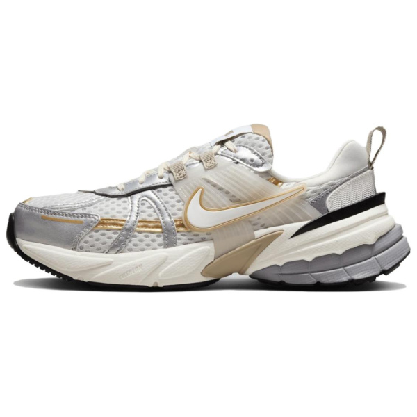 Nike V2K Run Сетка Текстиль Амортизация Противоскользящий Устойчивый к истиранию Низкий Топ