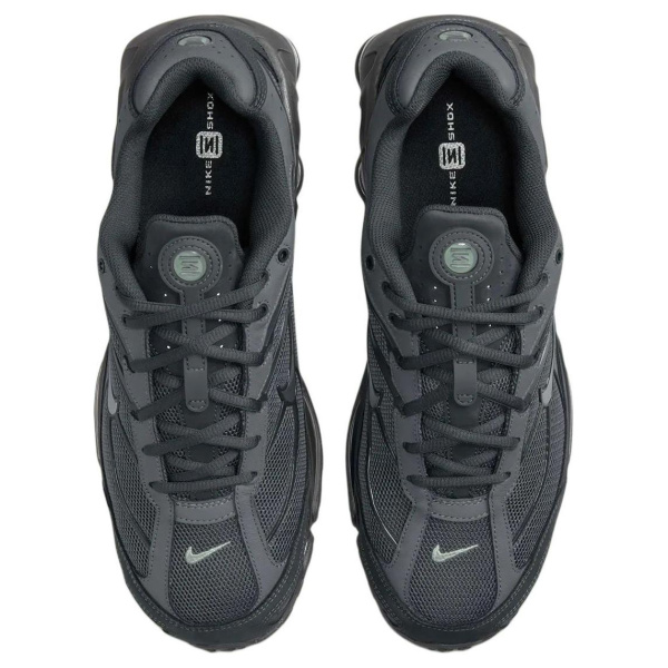 Nike Shox Ride 2 Амортизация Дышащий Легкий Низкий Верх Беговые кроссовки Унисекс Черный