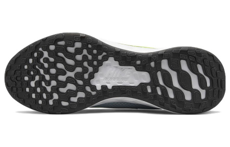 Nike REVOLUTION 6 Ткань Низкий Верх Повседневные Беговые Кроссовки Мужские Синий Желтый