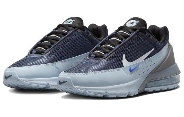 Nike Air Max Impulse Vintage Low Top Беговые кроссовки Мужские Грозно-синие