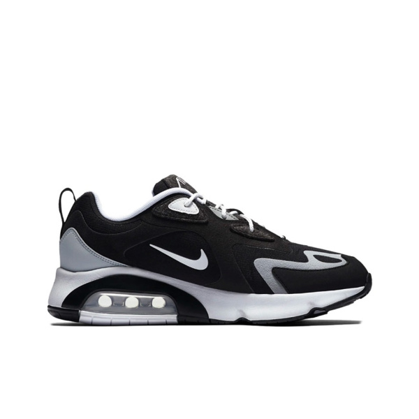 Nike Air Max 200 Текстиль Синтетическая кожа Низкий верх Воздушная подушка Повседневные беговые кроссовки Мужские