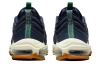 Nike Air Max 97 Текстиль Кожа Амортизация Износостойкие Низкие Повседневные Беговые Кроссовки Женские Синие