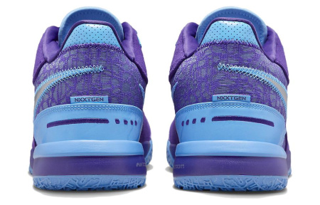 Nike LeBron NXXT Gen 'SUMMIT Озеро Hornets' Удобный Круглый Палец Противоскользящий Устойчивый к Износу Низкий Топ