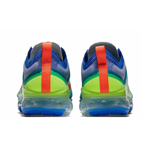 Nike VaporMax 2019 Low Топ Марафон Беговые кроссовки Мужской Синий Зеленый