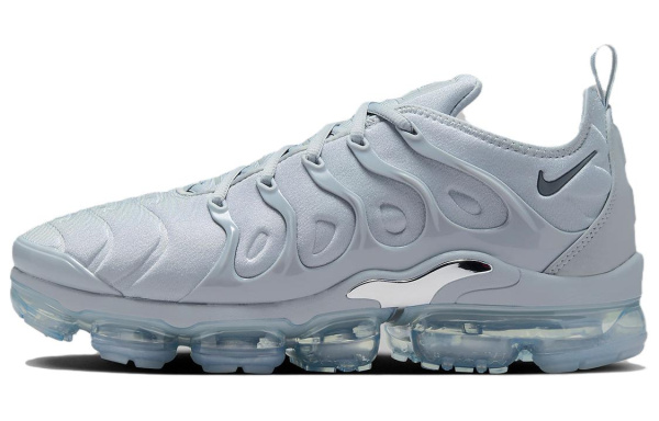 Nike Air Vapormax Plus Кожа Устойчивая к истиранию Дышащие Низкие Повседневные Беговые Кроссовки Мужские Синие