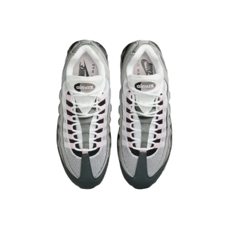 Nike Air MAX 95 Low Топ Повседневные Беговые Кроссовки Женские Серый Розовый